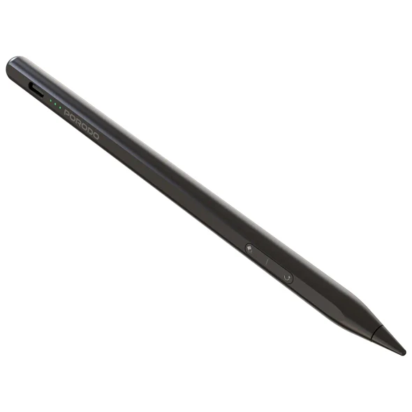 Porodo Magnetic Pen for iPad - Black | PDWKZP027BK