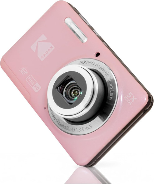 Kodak PIXPRO FZ55 Digital Camera Pink compact point and shoot camera