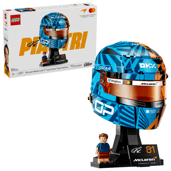 LEGO McLaren Mastercard F1 Team Oscar Piastri Helmet 43017