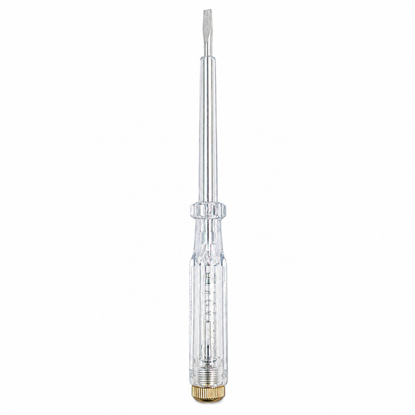 Transparent Flat Head Electrical Tester Screwdriver hand tool