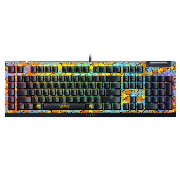 Razer BlackWidow V4 X Mechanical Gaming Keyboard Pokémon Kanto Starters Edition | RZ03-04704200-R3M1