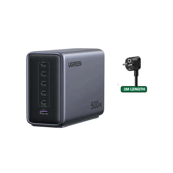 UGREEN Nexode X759 500W GaN 6-Port Charging Station 240W PD | 55550B