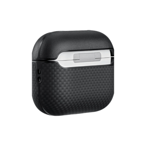 PITAKA Airpods Pro 3 Aramid Fiber Case - 1500D Black/Grey-Plain | APM2501