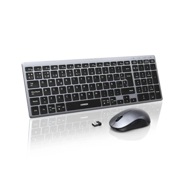 UGREEN MK552 Wireless Keyboard and Mouse Combo Bluetooth 2.4GHz 85513
