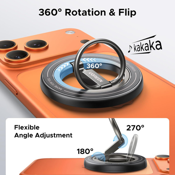 UGREEN Magnetic Phone Holder and Kickstand Ring LP945 65819