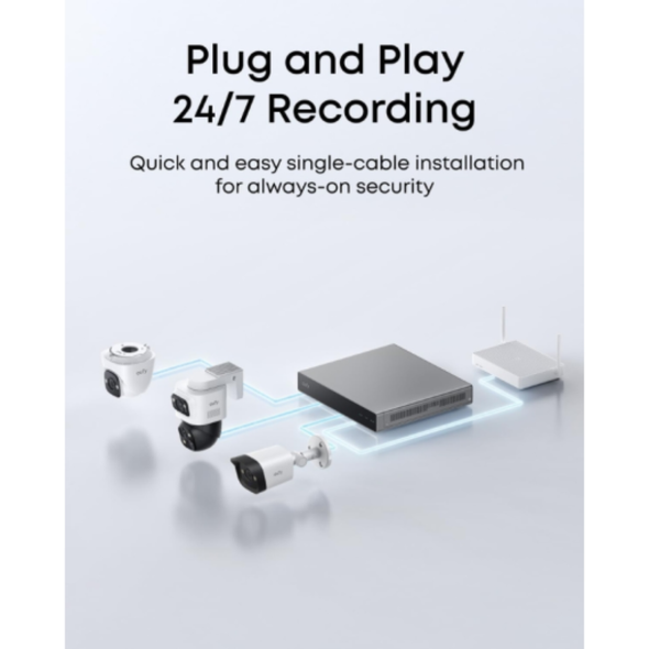 Eufy PoE Bullet-PTZ Cam S4 | T8E00321