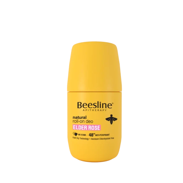 Beesline Natural Roll-On Deo - Elder Rose 50ml