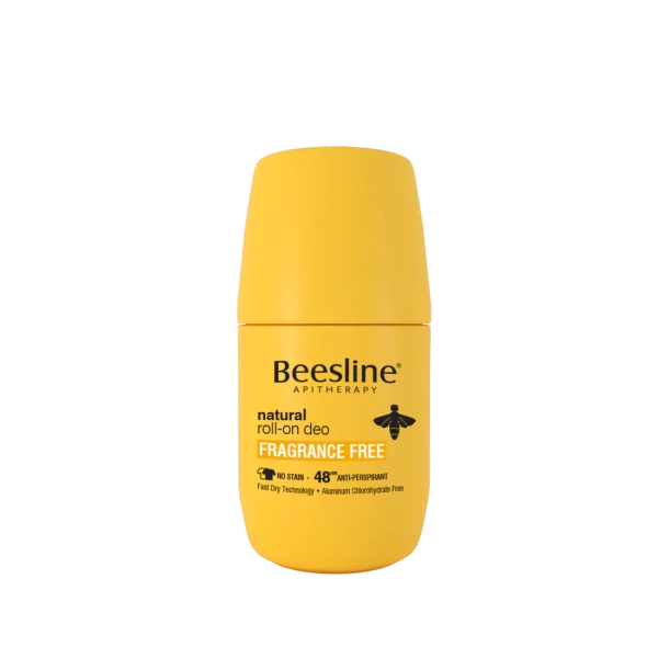 Beesline Natural Roll-On Deo - Fragrance Free 50ml