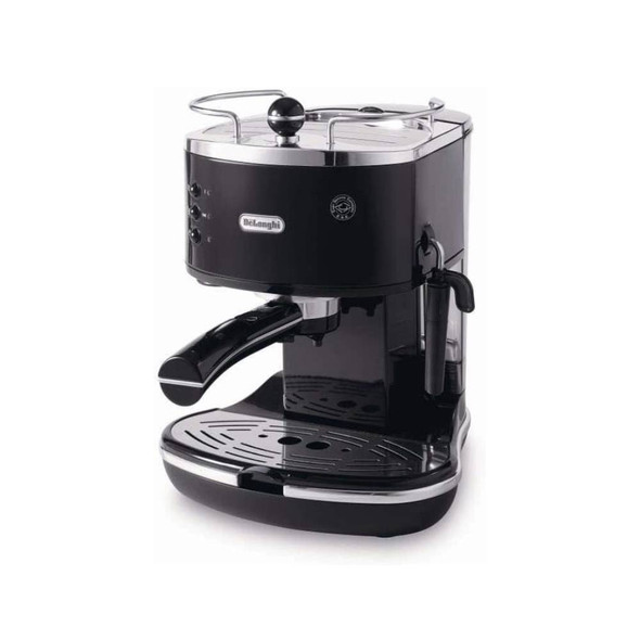 DeLonghi Icona Vintage Pump Espresso Coffee Machine Black | ECOV311BK