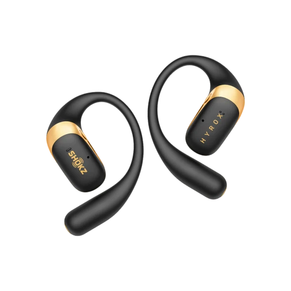 Shokz OpenFit 2+ x HYROX Open-Ear Earbuds Black/Gold T921