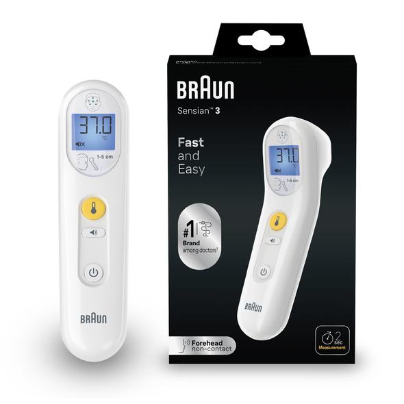 Braun Sensian 3 Forehead Non-Contact Thermometer | BNT050EE