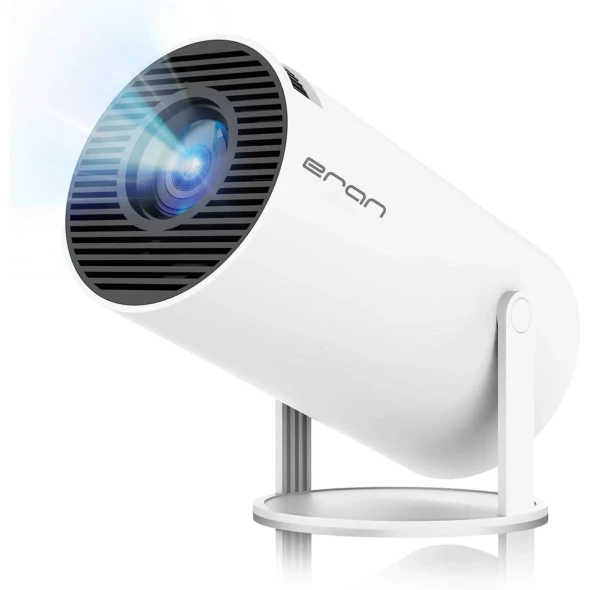 HY300 Smart Portable Projector with WiFi 6, Bluetooth 5.2 & Android 13
