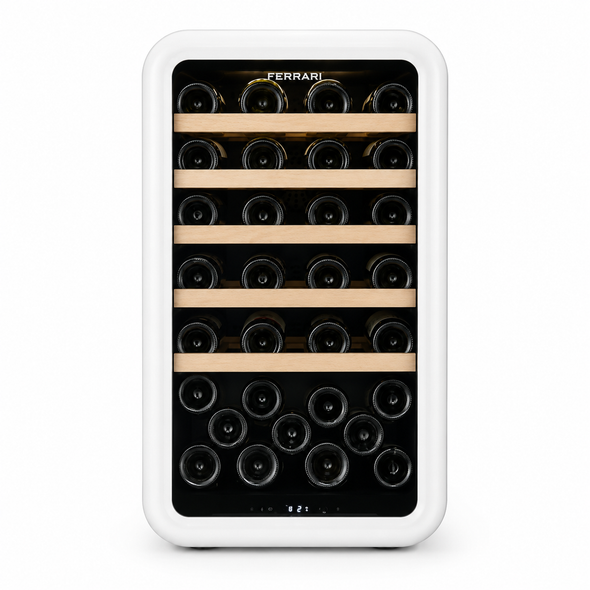 G3 Ferrari 46-Bottle Single Zone White Wine Cooler | DSWC46B01W