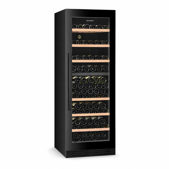G3 Ferrari 388L 166-Bottle Dual Zone Black Wine Cooler | DSWC166BDB