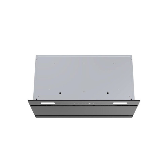 Queen Chef 75cm Built-In Hood 205W - Black Glass | QCHBDC-75GB