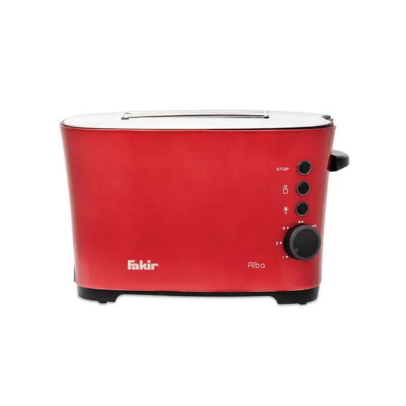 Fakir Alba 2-Slice Toaster 850W - Red | 41004175