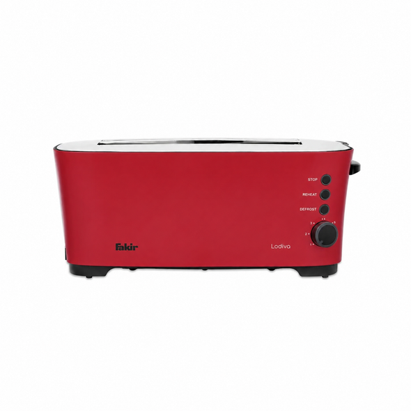 LaDiva 4-Slice Toaster 1350W - Red | 41004178