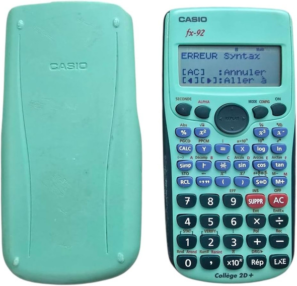 Casio FX-92 College Scientific Calculator White FX-92COLLEGE-W-ET