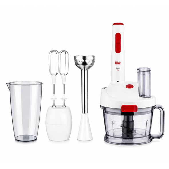 Mr Chef Quadro 1000W Blender Set with 1.5L Chopper - White | 41002382