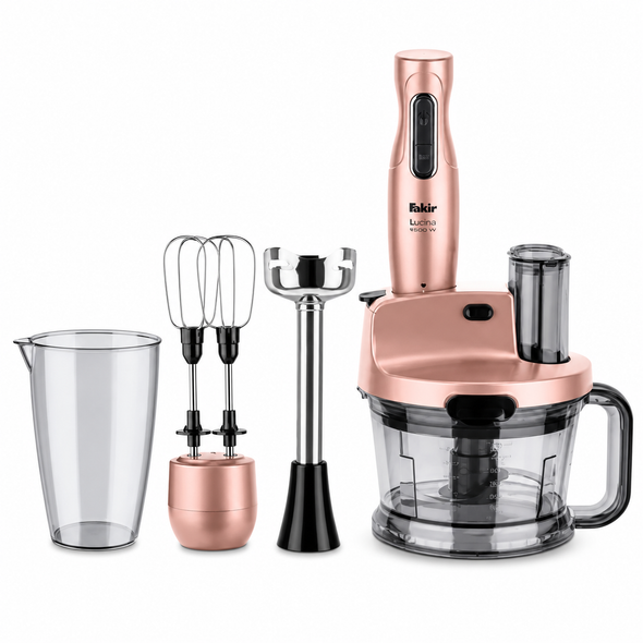 Mr Chef Quadro 1000W Blender Set with 1.5L Chopper - Pink | 41003407