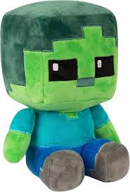 Minecraft Cute Super Soft Plush with PP Cotton Filling Zombie Variant