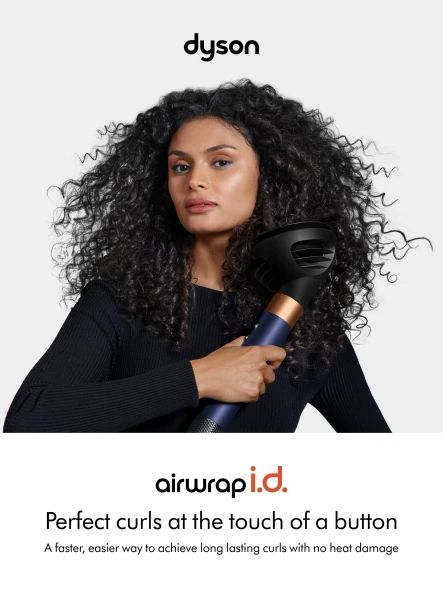 Dyson Airwrap i.d. Multi-Styler and Dryer Curly Coily Prussian Blue Rich Copper HS08