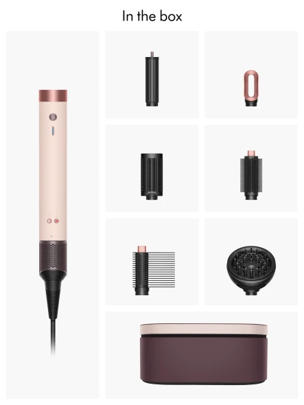 Dyson Airwrap Co-anda2x Multi-Styler and Dryer Curly Coily Ceramic Pink Rose Gold