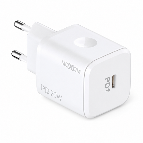 MOXOM PD20W USB-C Fast Charger 20W Power Delivery wall charger