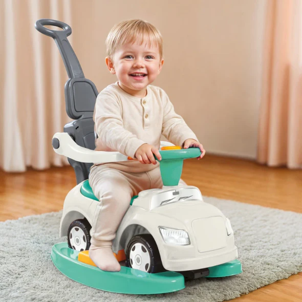 Dolu 4 In 1 Ride on Push & Step Car - 2632