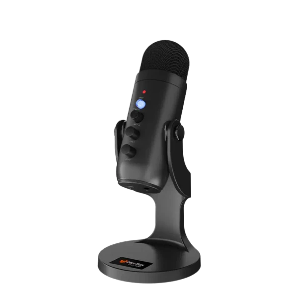 Meetion MT-MC20 Remote Meeting and Desktop Gaming Microphone Black for gaming streaming and online calls