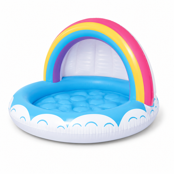 Ages 1-3 Rainbow Baby Pool 95x66cm 57155 outdoor summer water play pool