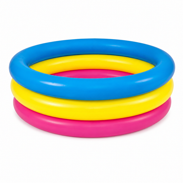 Ages 1-3 Circular Kiddy Pool 76x25cm 10086-1 outdoor summer water play pool