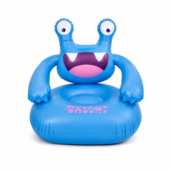 Ages 3-10 Monster Kids Chair 61x61x61cm 53045 playful kids seating chair