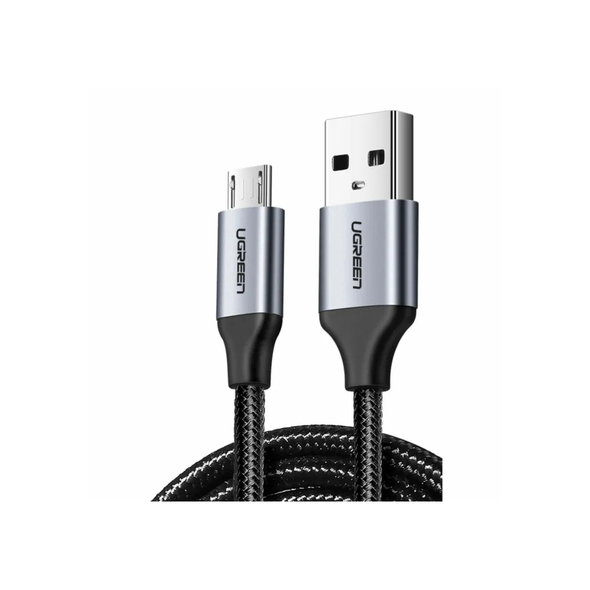 UGREEN USB to Micro USB Fast Charge & Sync Cable Aluminum case 1.5M Black | 60147