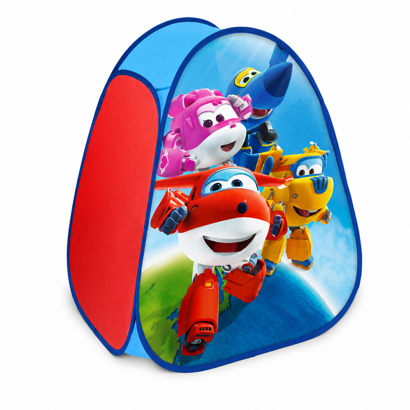 Super Wings Play Tent 620 colorful indoor character play tent for playrooms