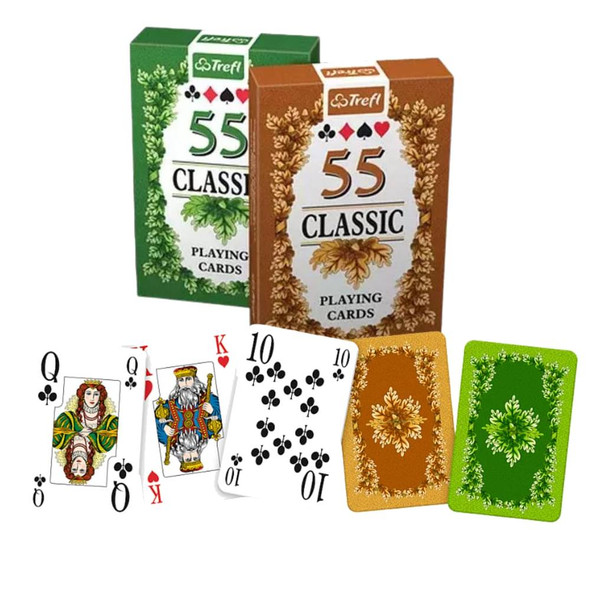 Trefl Classic Senior Playing Cards 55 Leaves | K14917