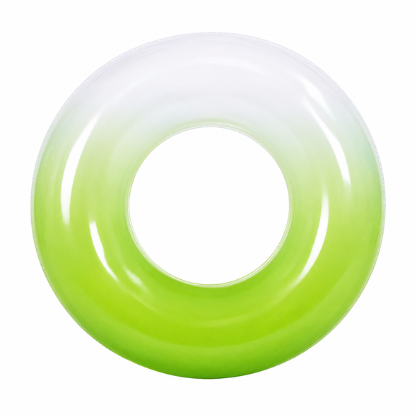 Gradient Jelly Swim Tube 9 Plus Green 35100 inflatable pool ring for supervised summer water play