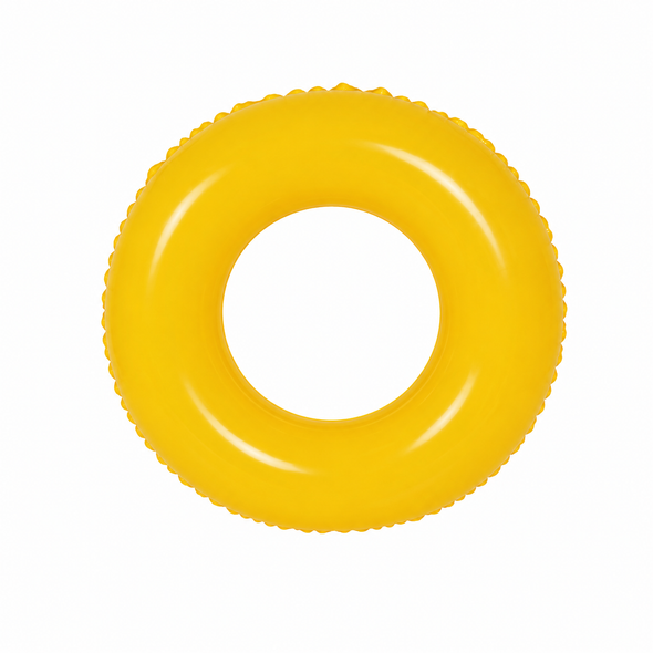 Swim Ring Ages 5 to 10 Yellow 47254 inflatable pool ring for supervised summer water play
