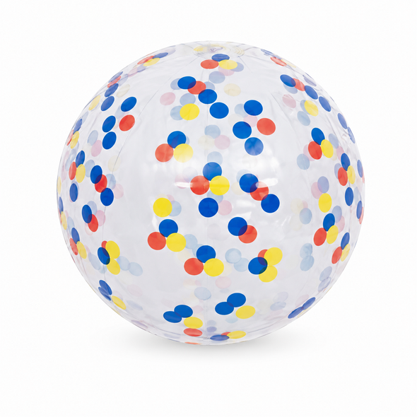 Color Dot Beach Ball 2 Plus 53136 inflatable summer play ball