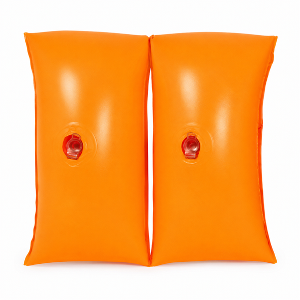 Jilong Ages 3-6 Roll-Up Arm Bands 20.5 x 20.5cm Orange 40292