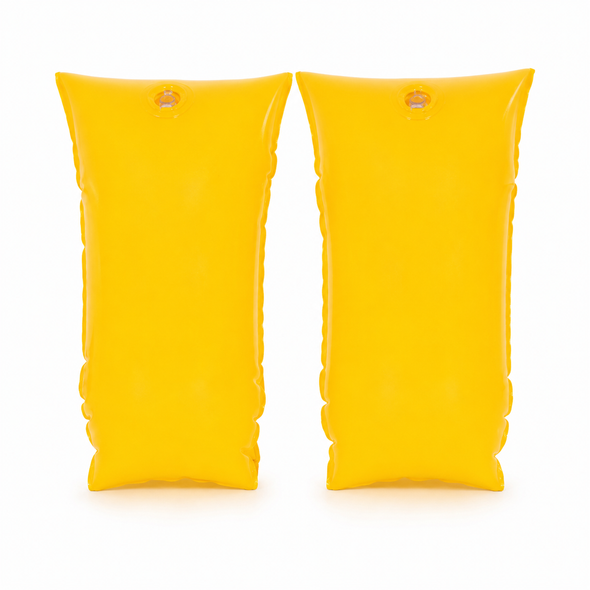Inflatable Arm Bands 30 x 15cm Yellow 32287