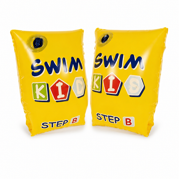 Jilong Swim Arm Bands 25x15cm Ages 3-6 - Yellow | 46091