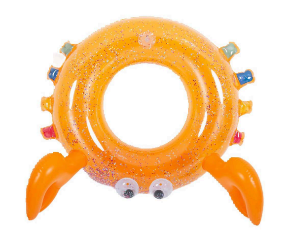 Jilong Glitter Crab Swim Ring 93.5x76cm | 35638