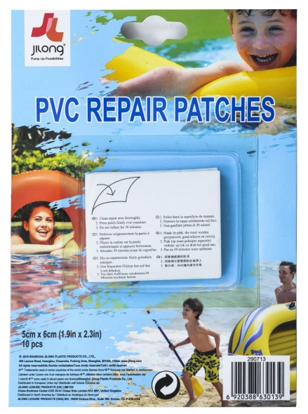 Jilong Repair Patches 10 Pieces 5x6cm | 290713