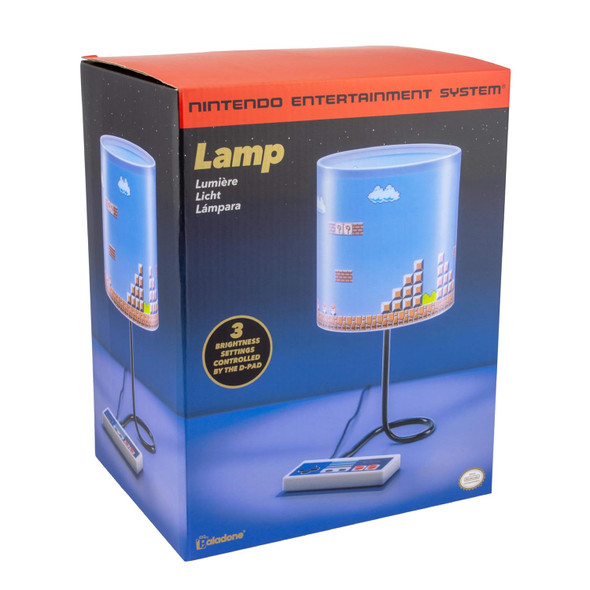 Paladone Nintendo Super Mario Bros Lamp official retro gaming décor light for bedroom or gaming room