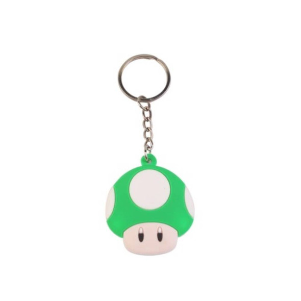 Super Mario Bros Keychain - 1UP Mushroom