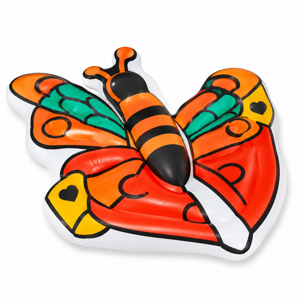 Bestway Float’n Fashion colorful butterfly inflatable pool float 198 x 137cm 43265