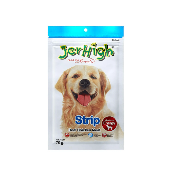 JerHigh Chicken Strip Dog Treats 70 g x12 | 911145