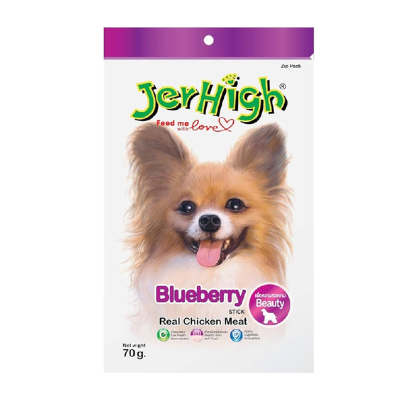 JerHigh Blueberry Stick Dog Treats 70 g x12 | 913149