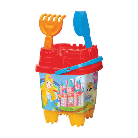 Dede Princess Large Castle Beach Bucket Set | 03094